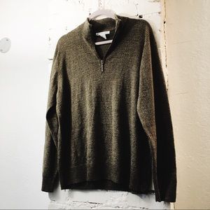 Geoffrey Beene Green Stripe Pullover